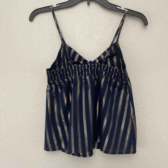 Victoria’s Secret Navy & Gold Camisole Size Small - Picture 2 of 4